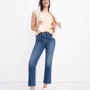 Madewell cali demi boot jeans